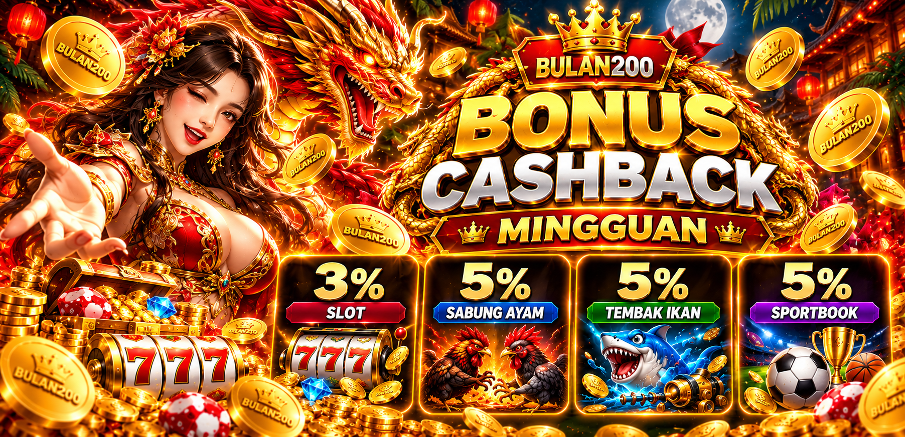 BULAN200 promo